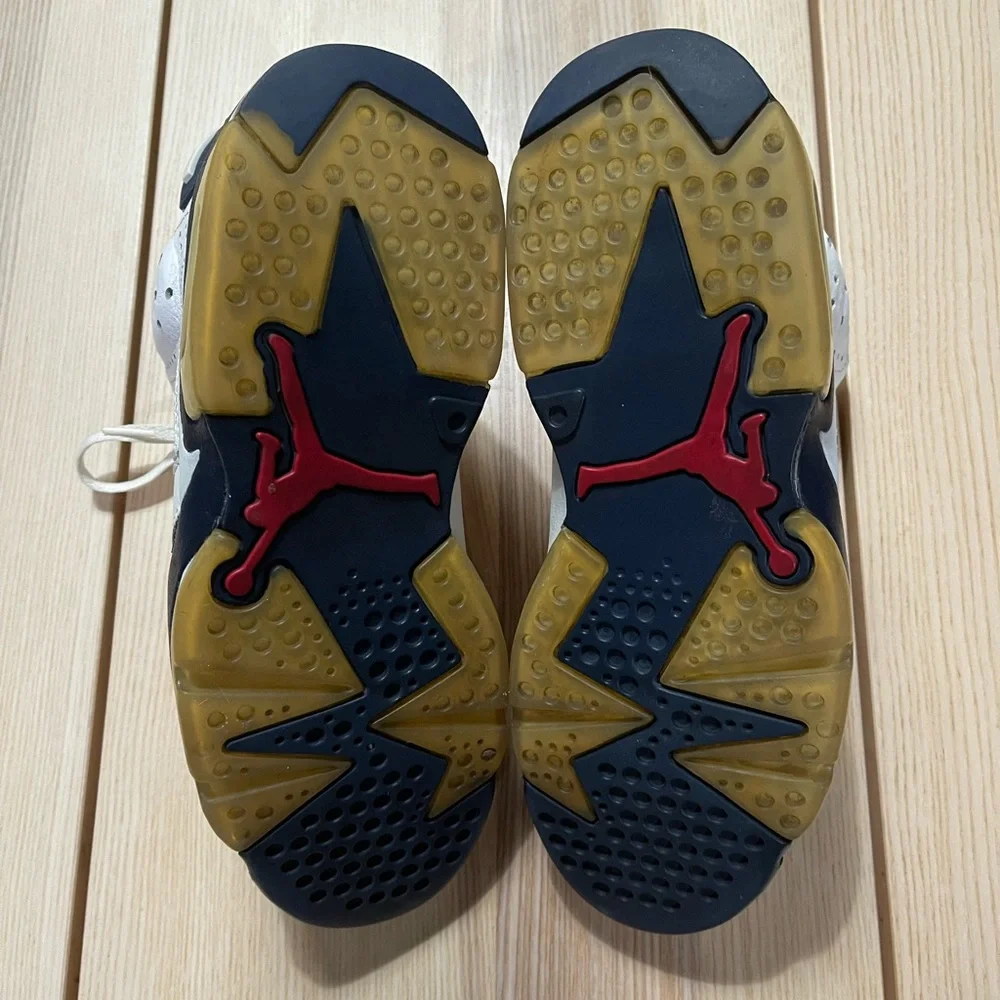 2012 Nike Air‎ Jordan 6 Retro Olympic 384664-130 RESTORE Size 8.5